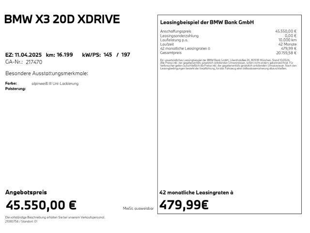 BMW X3 – Bild 2