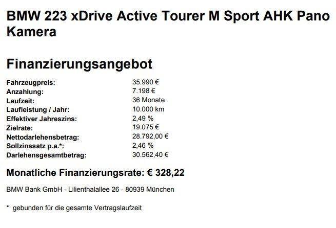 BMW 2er Active Tourer – Bild 17