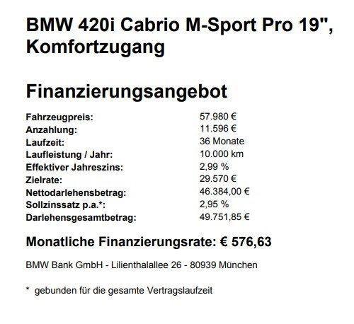 BMW 4er Cabrio – Bild 14
